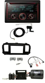 Автомагнитола Pioneer 2DIN DAB USB CD Bluetooth для Toyota Proace, Citroen с поддержкой управления на руле