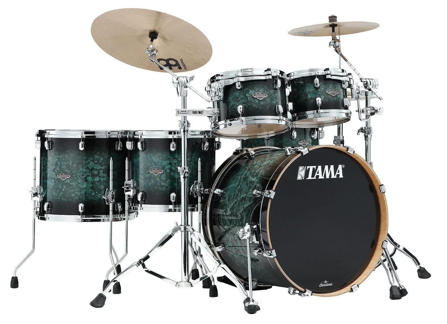 Ударная установка TAMA Starclassic Performer 22" (набор, 5 шт.) Molten Steel Blue Burst