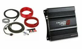 Cerwin-Vega CVP1600.1D 200W Monoblock Car Amplifier With Free 8 Gauge Amp Kit
