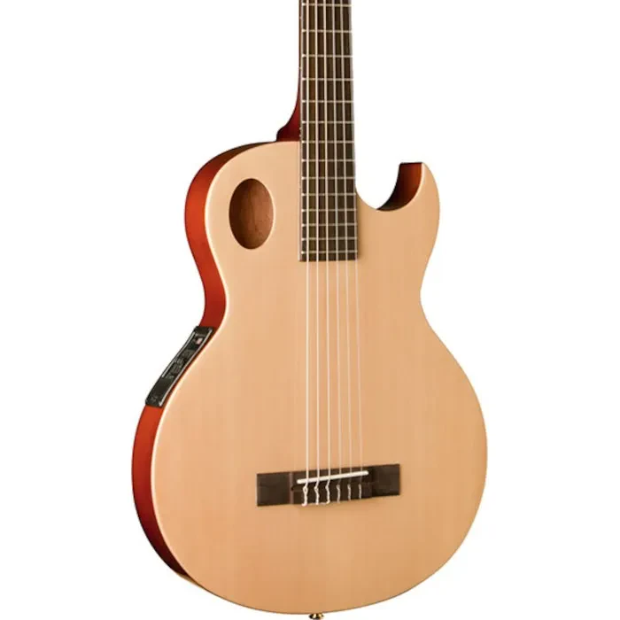 Washburn EACT42 Thinline Acoustic-Electric Classical Guitar, Solid Spruce Top