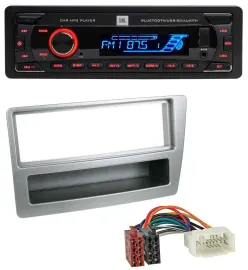 JBL AUX MP3 USB Bluetooth SD Autoradio für Honda Civic 04-06 silber autom. Klima