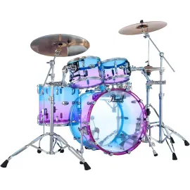 Барабанная установка Pearl Crystal Beat акриловая 4-piece 22"/10"/12"/16", Cotton Candy Fade (набор, 4 шт.)