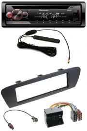 Pioneer CD USB AUX DAB MP3 Autoradio für Renault Scenic (ab 12) - braun