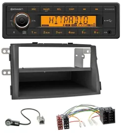 Continental MP3 Bluetooth AUX USB Autoradio für Kia Sorento II (XM, 2009-2012)