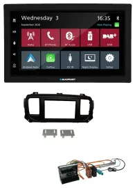 Blaupunkt DAB Bluetooth USB MP3 2DIN Autoradio für Citroen Jumpy Dispatch Spacet