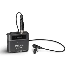 Tascam DR-10L Pro Digitaler Recorder mit Lavaliermikrofon