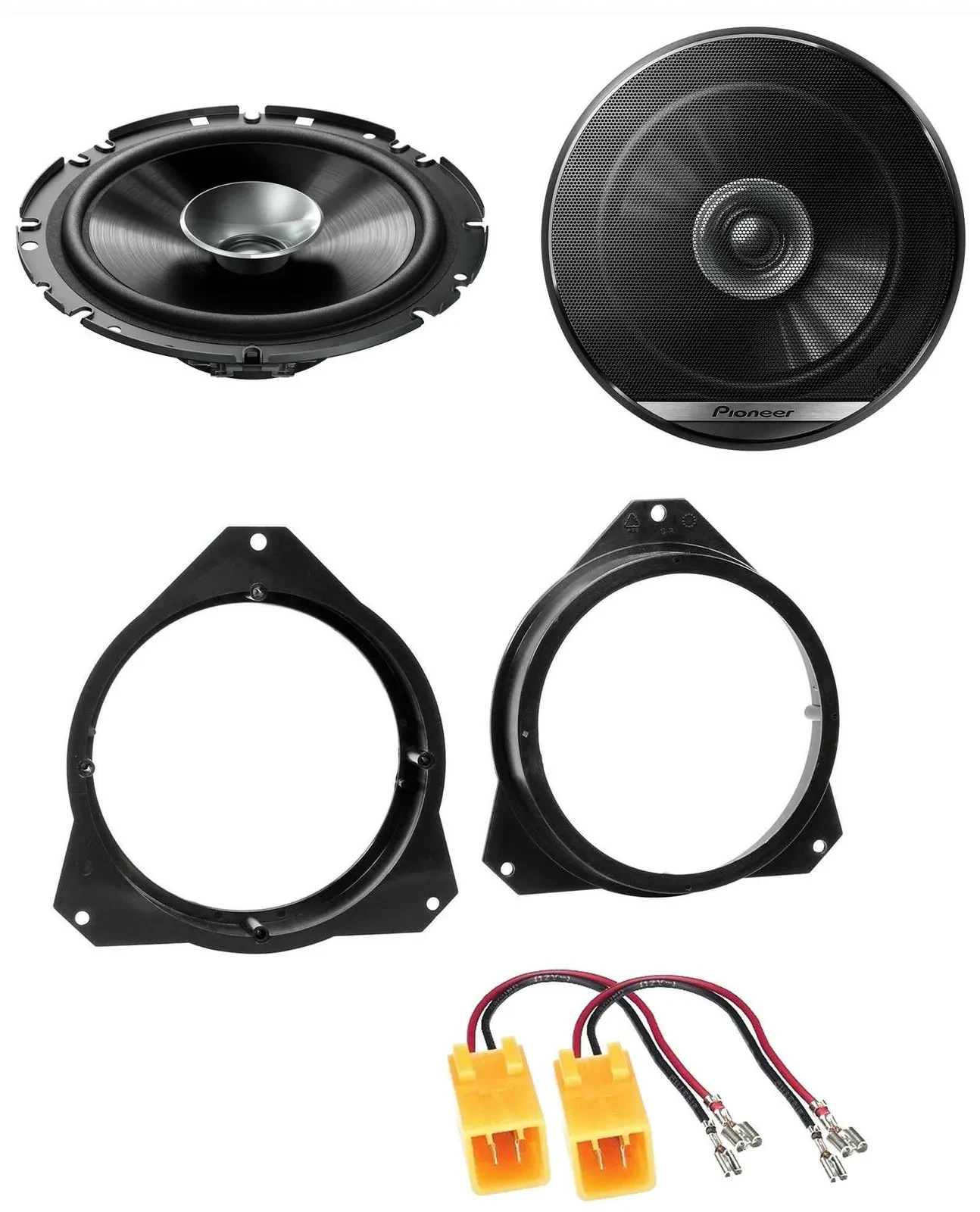 Автомобильный динамик Pioneer 6.5" 280W для Peugeot Partner Tepee (с 2008), передняя дверь