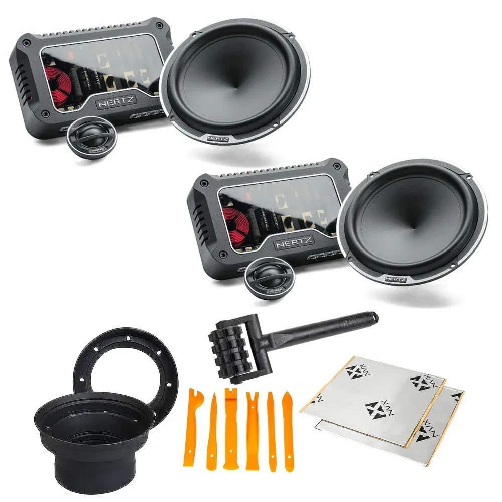 Пассивная акустическая система Hertz MLK 1650.3 6.5" 150W RMS с аксессуарами