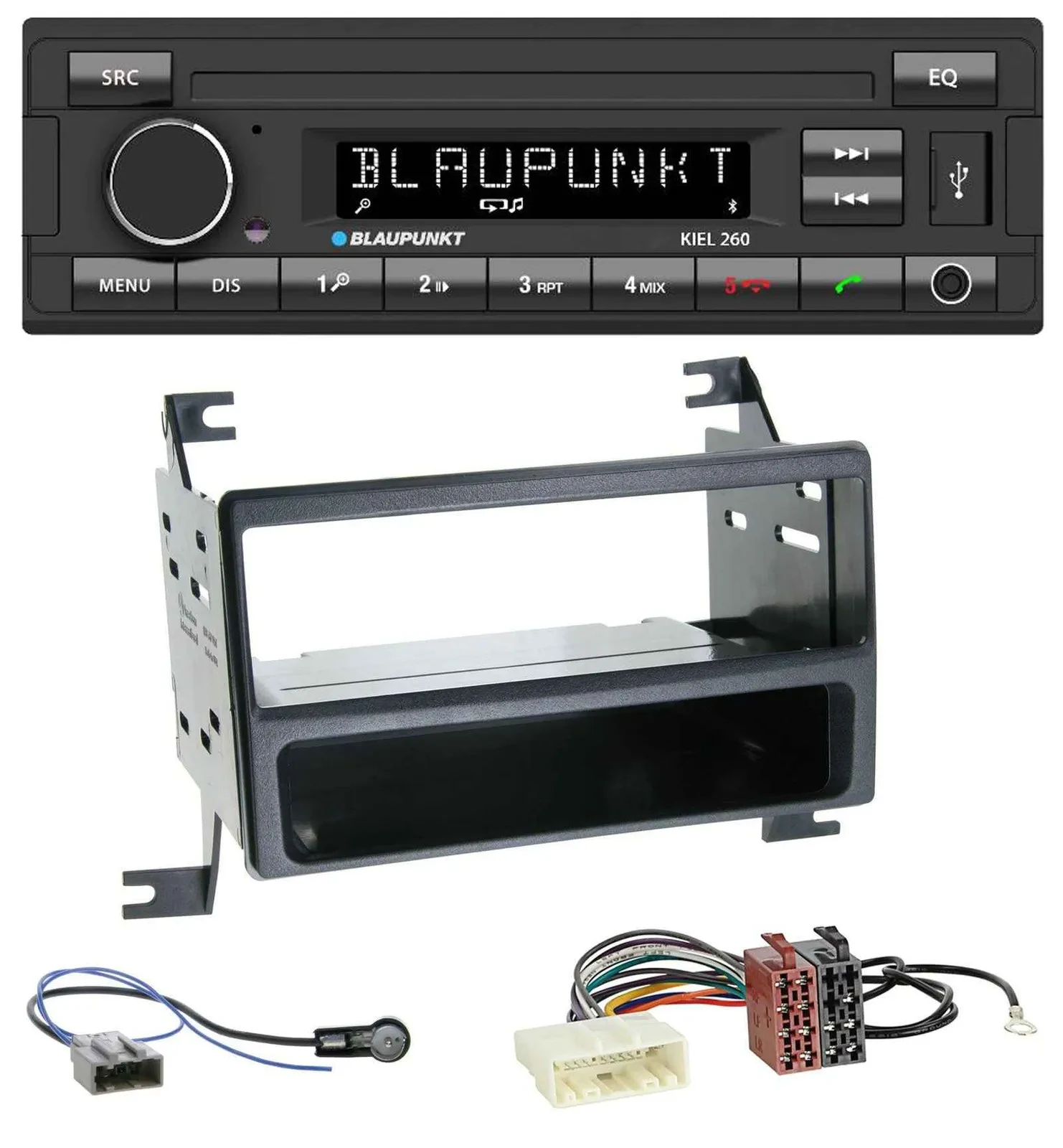 Автомагнитола Blaupunkt USB DAB Bluetooth MP3 для Nissan Juke (J15, 2010–2014)