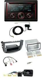 Pioneer 2DIN Lenkrad DAB USB CD Bluetooth Autoradio für Toyota RAV 4 2006-2011