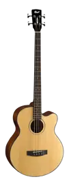 Электроакустическая бас-гитара Cort AB850F Natural Glossy