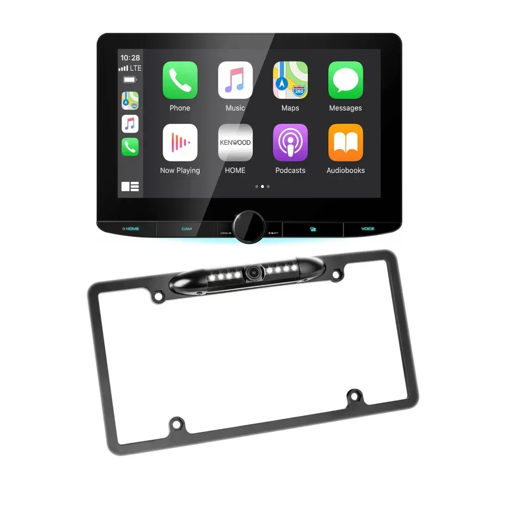 Автомагнитола Kenwood DMX1037S 10.1" сенсорный экран с камерой заднего вида