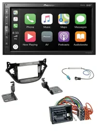 Pioneer USB MP3 DAB 2DIN Bluetooth Autoradio für Opel Adam Corsa E 2017-2019