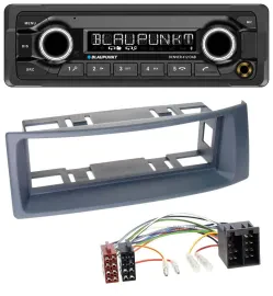 Автомагнитола Blaupunkt Bluetooth, DAB, MP3, USB для Renault Scenic/Megane (до 2003), серый