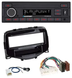 Blaupunkt MP3 AUX USB 1DIN Autoradio für Toyota Aygo (2014-2021)
