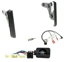 Radioset Lenkradadapter Doppel DIN Autoradio für Toyota Yaris 2007-2010