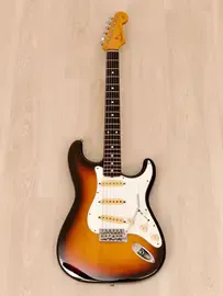 Электрогитара Fender Stratocaster '62 Vintage Reissue ST62-55 SSS Sunburst w/gigbag Japan 1988