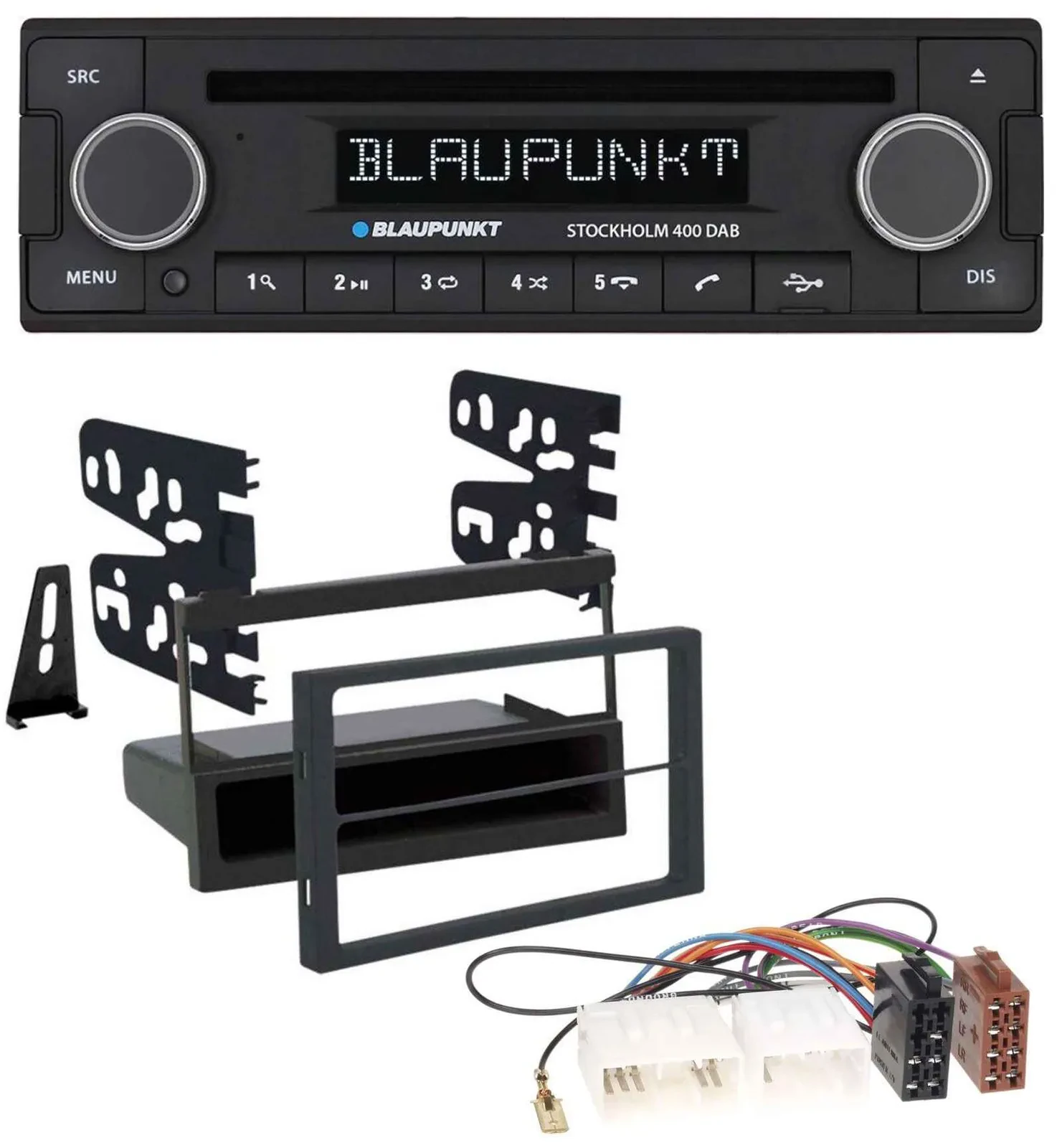 Blaupunkt MP3 Bluetooth DAB CD USB Autoradio für Mazda 626 (99-00) / MPV (96-99)