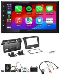 Kenwood Lenkrad USB DAB 2DIN Bluetooth Autoradio für Ford Ranger 2AB ab 04/2015