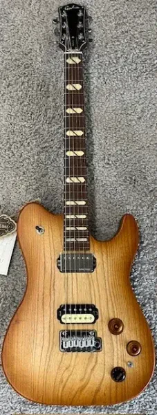 Godin Model 051465 Radium X Rustic Burst Finish Electric Guitar + bag 7lbs 7.5oz