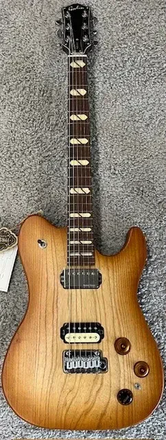 Godin Model 051465 Radium X Rustic Burst Finish Electric Guitar + bag 7lbs 7.5oz