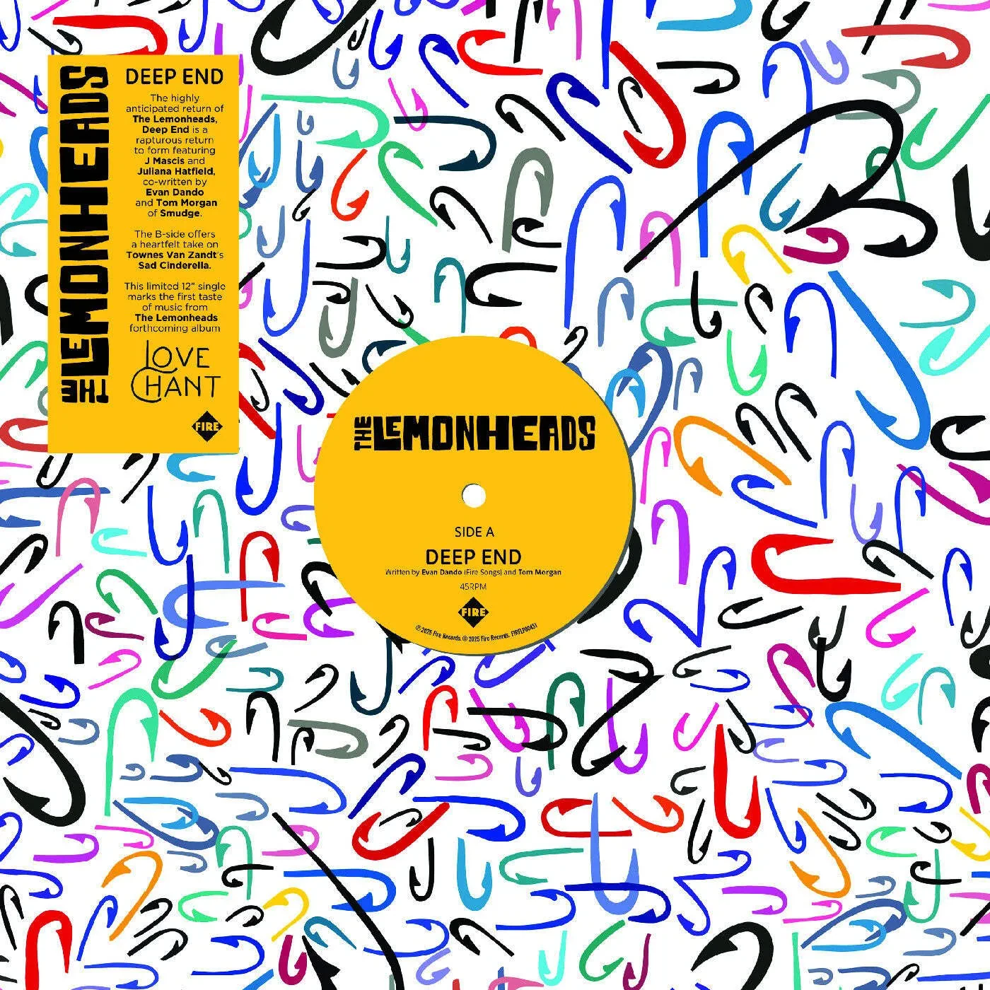 Виниловая пластинка The Lemonheads – Deep End / Sad Cinderella (Релиз 2025)
