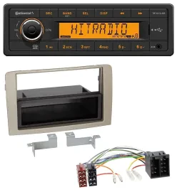 Continental 1DIN USB AUX MP3 Autoradio für Lancia Musa (ab 2005)