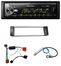 Pioneer Bluetooth USB DAB MP3 Autoradio für Audi A3 8L 00-03 A6 C5 00-04 Aktivsy