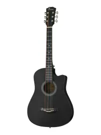 Акустическая гитара Foix FFG-3861C-BK с вырезом, черная