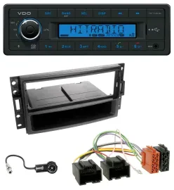 Автомагнитола VDO Bluetooth USB AUX MP3 для Chevrolet Corvette, Uplander 2005–2013