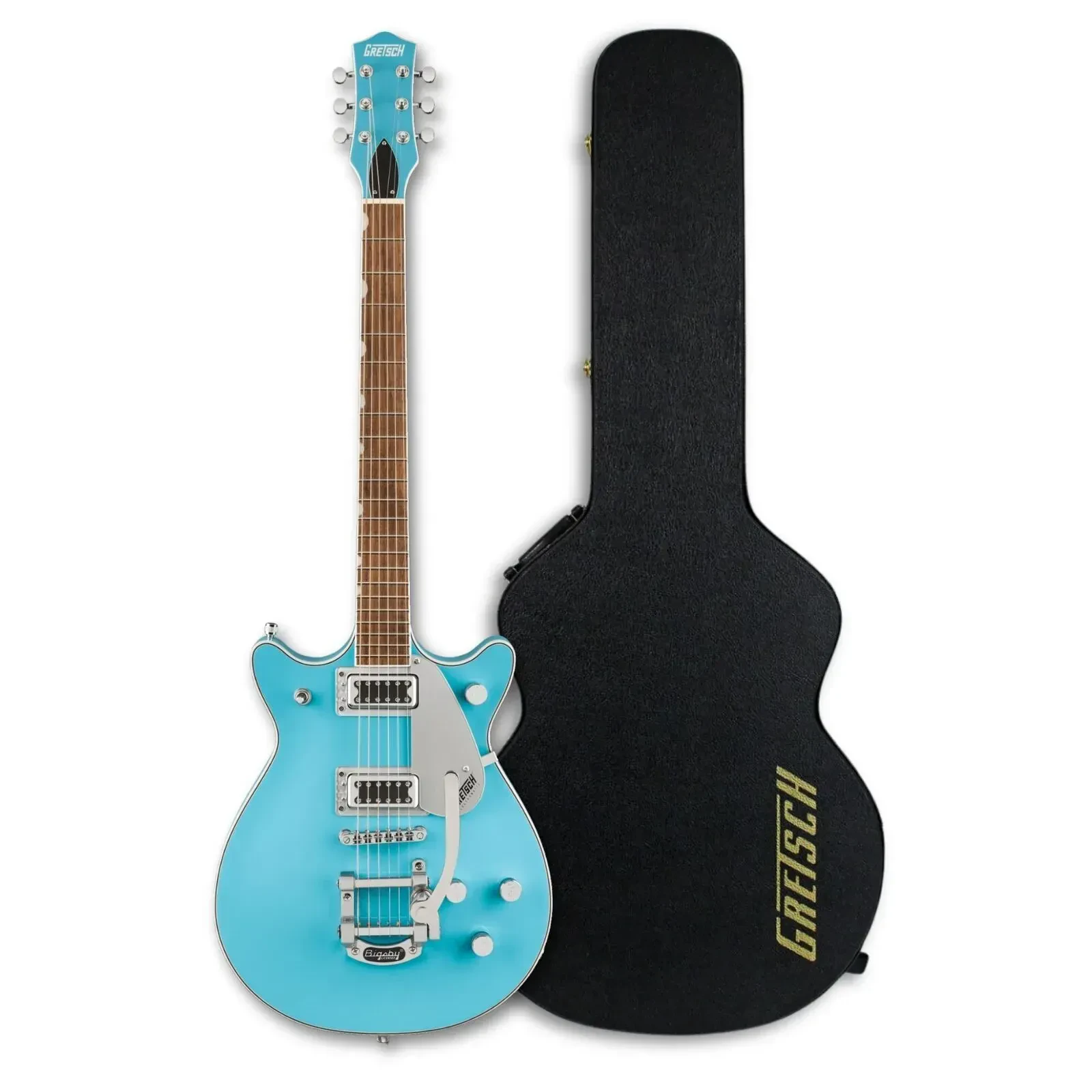Электрогитара Gretsch G5232T Electromatic Double Jet FT Kailani Blue (набор)