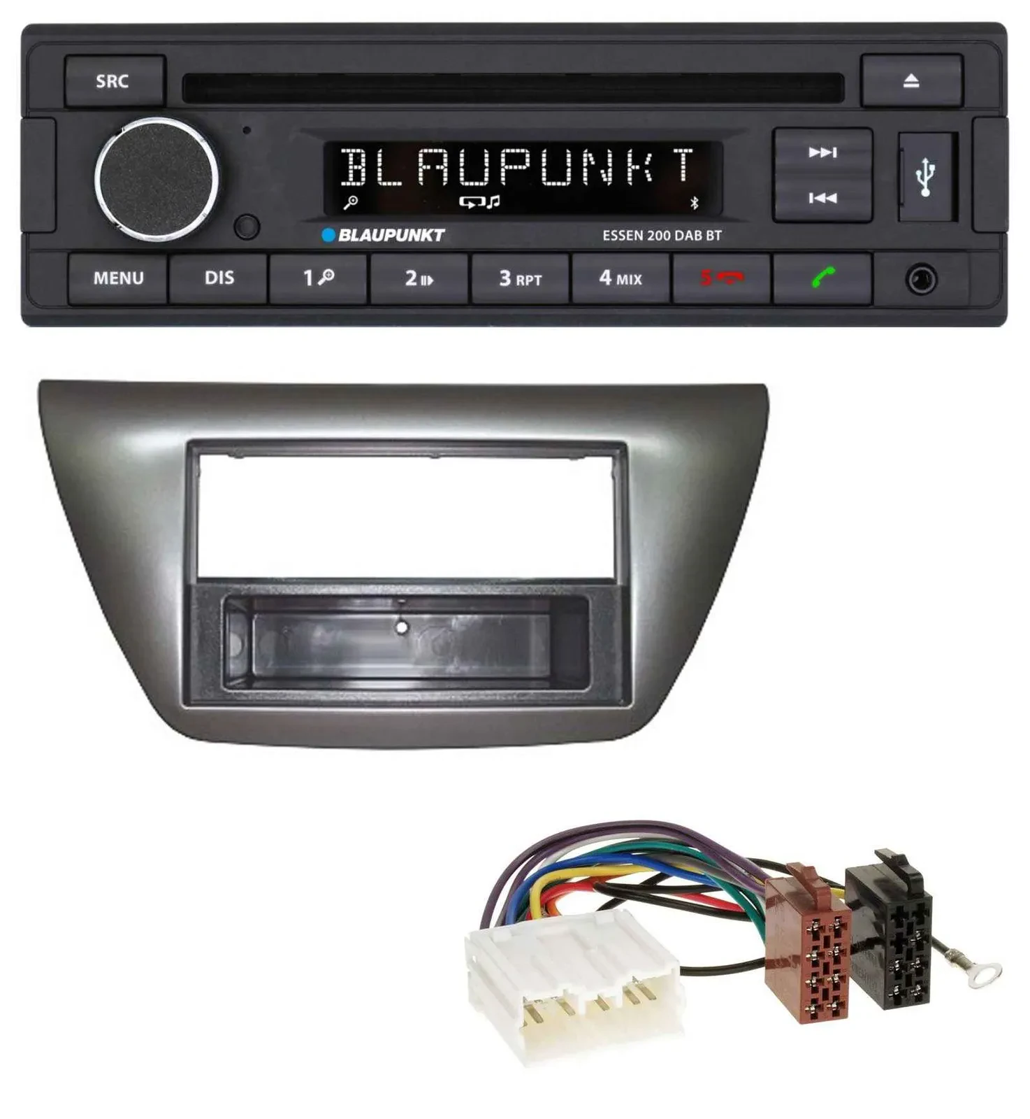 Blaupunkt USB MP3 Bluetooth DAB CD Autoradio für Mitsubishi Lancer Evo 2004-2008