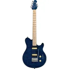 Электрогитара Sterling by Music Man S.U.B. Axis Flame Maple Top Neptune Blue