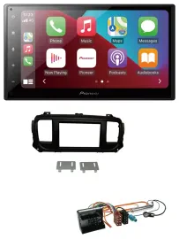 Pioneer USB MP3 DAB 2DIN Bluetooth Autoradio für Citroen Jumpy Dispatch Spacetou