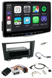 Alpine Lenkrad USB Bluetooth DAB Autoradio für Honda CRV (2006-2012)