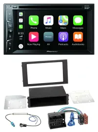Автомагнитола Pioneer 2DIN, MP3, USB, DVD, Bluetooth, DAB для Seat Leon (с 2014)