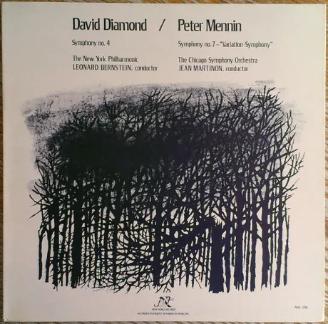 DIAMOND / MENNIN - Symphony No. 4, Symphony No. 7 (LP , Used)