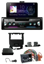 Pioneer USB MP3 Bluetooth DAB Autoradio für Chevrolet Cruze ab 2016 Klavierlack/