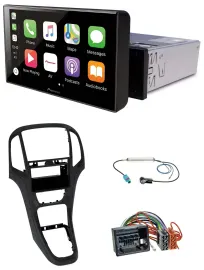 Pioneer Bluetooth MP3 DAB USB Autoradio für Opel Astra J ab 2009 Perl schwarz