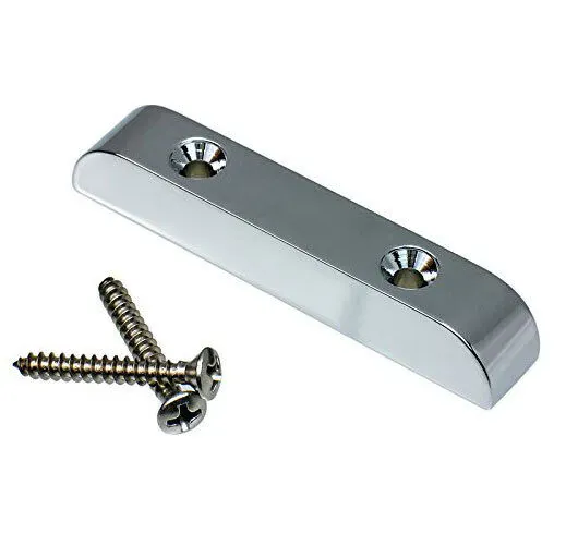 Hipshot 7T000C Thumbrest for Fender Precision/Jazz Bass - CHROME with Screws