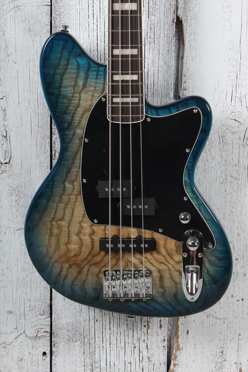 Ibanez Talman TMB400TA 4 String Electric Bass Guitar Cosmic Blue Starburst