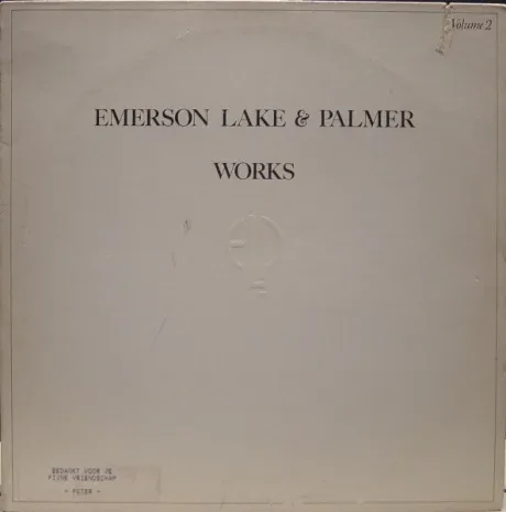 EMERSON LAKE & PALMER - Works Volume 2 (LP , Used)
