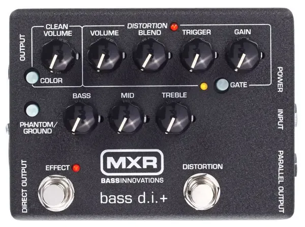 Напольный предусилитель для бас-гитары MXR M80 Bass D.I.+