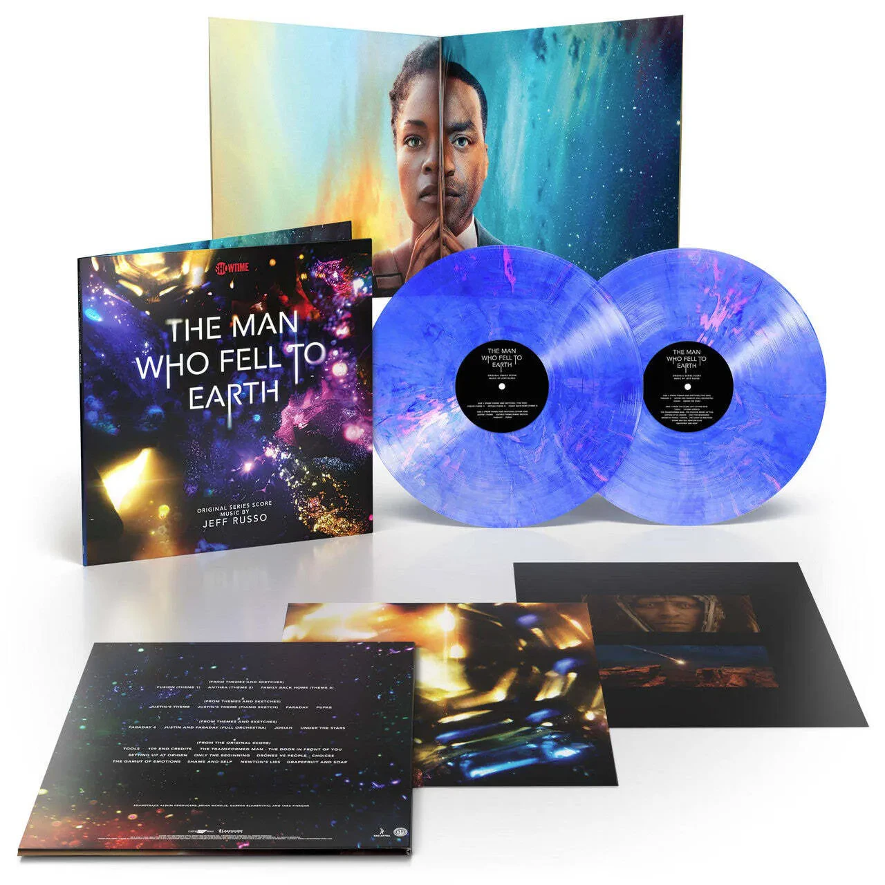 Виниловая пластинка Jeff Russo - The Man Who Fell To Earth (Original Series Score) [Pink & Blue Viny