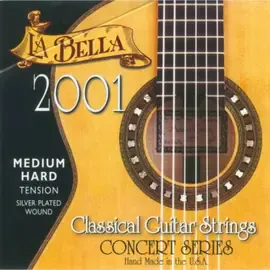 Струны для классической гитары La Bella 2001MH 2001 Medium Hard 29-43.5