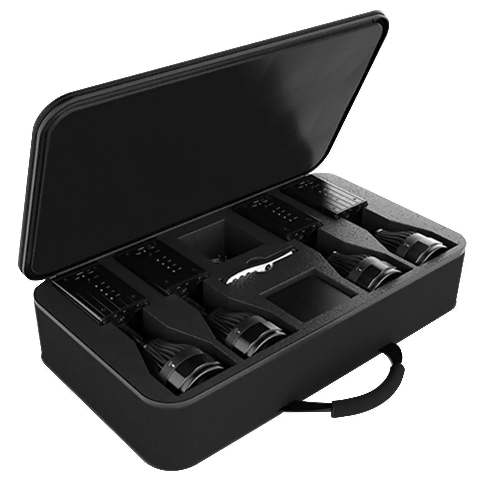 Прожектор Chauvet DJ EZpin Zoom Pack LED, аккумуляторный, с зумом (набор, 4 шт.) с пультом и кейсом