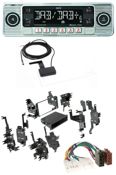 Dietz Bluetooth USB MP3 DAB Autoradio für Toyota Highlander MR2 Sequoia Yaris