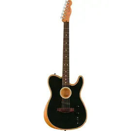Электроакустическая гитара Fender Acoustasonic Player Telecaster Brushed Black