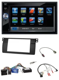 Blaupunkt Lenkrad USB Bluetooth TMC 2DIN Navigation für BMW 3er 2002-2006 E46 sc
