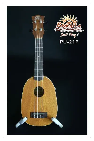 PukanaLa Model PU21P Pineapple Ukulele with Sapele Mahogany Top, Back and Sides